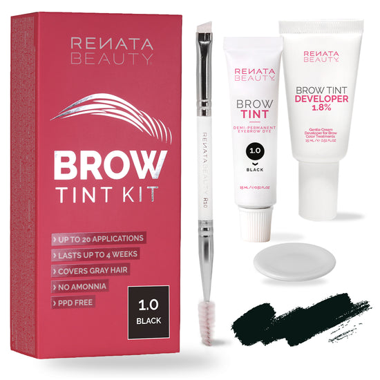 Brow Tint Kit (1.0 Black)