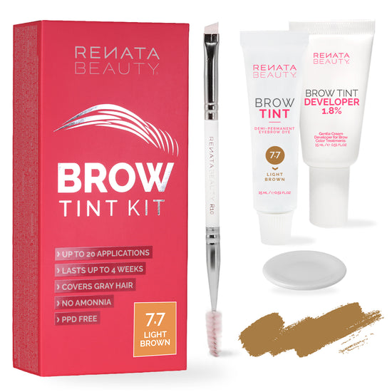 Brow Tint Kit (7.7 Light Brown)