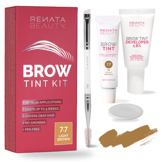 Brow Tint Kit (7.7 Light Brown)