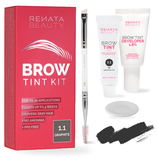 Brow Tint Kit (1.1 Graphite)